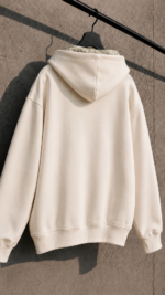 ⁦Cartel Scarf Hoodie - CREAM⁩ – תמונה ⁦3⁩