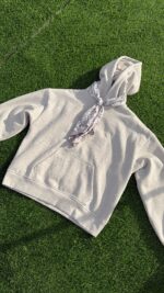 ⁦Cartel Scarf Hoodie - GREY⁩ – תמונה ⁦3⁩